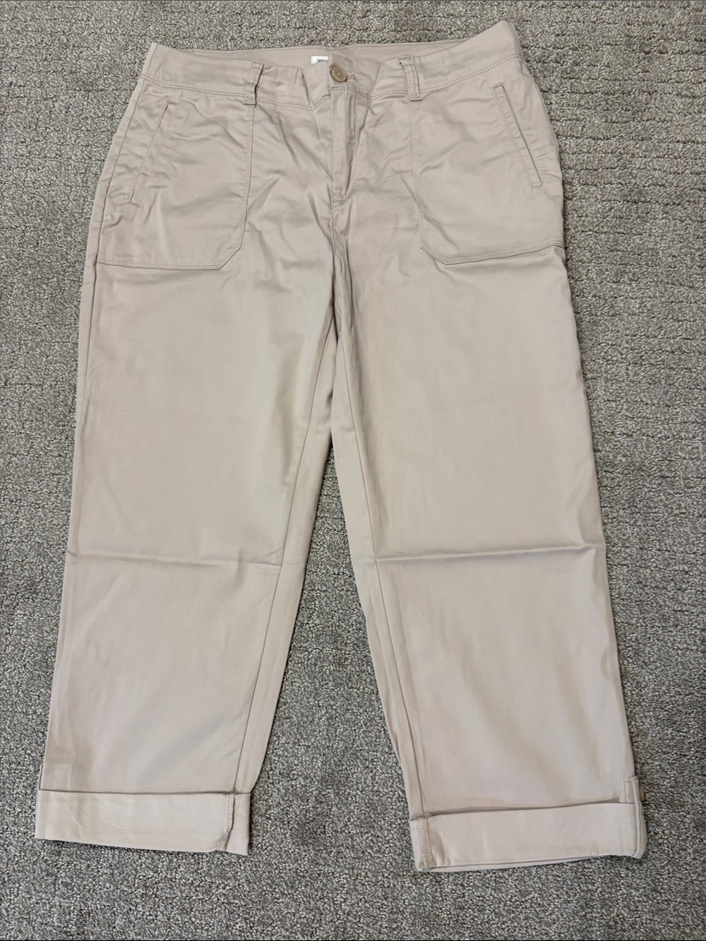 Westport Beige Cropped Pants